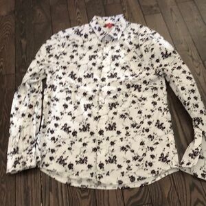 Men mediums white dress shirt Guess